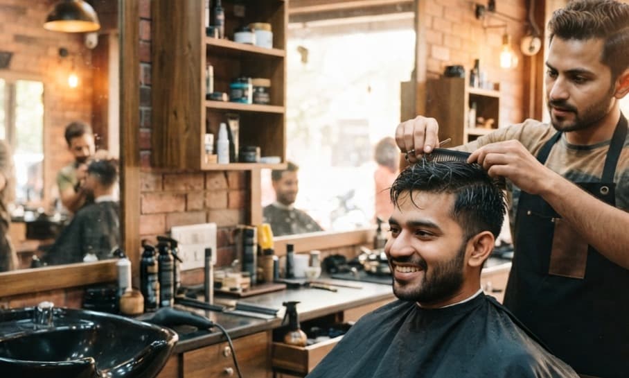 Advance Haircut + Wash – ₹350